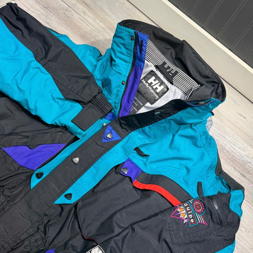 Helly Hansen Equipe Ski Suit One Piece Snowsuit Black Men's Sz L